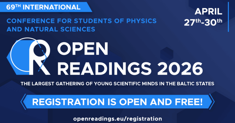 Open Readings 2026 Registration is Open!